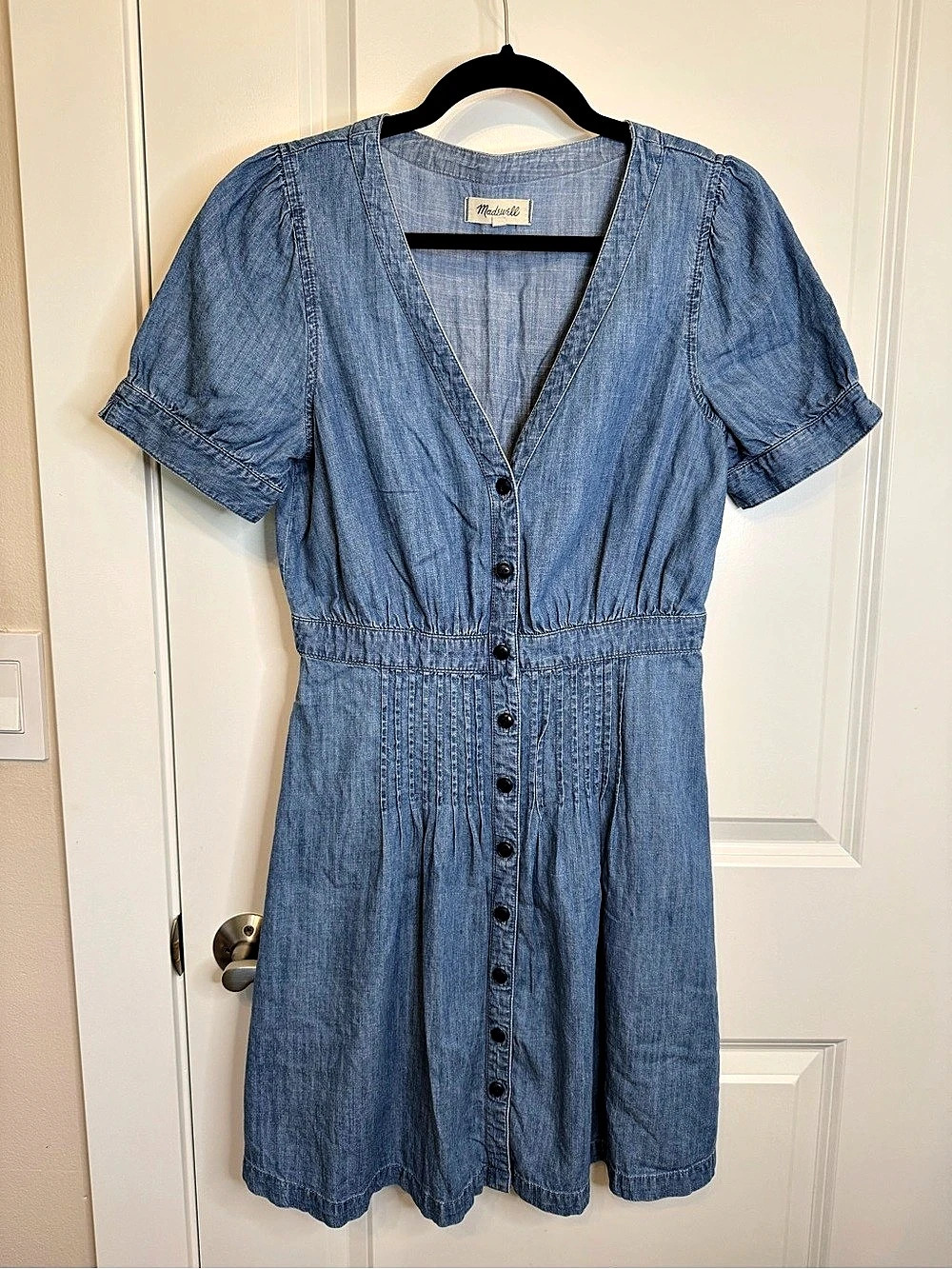 Madewell Denim Mini Dress Blue Size 6
